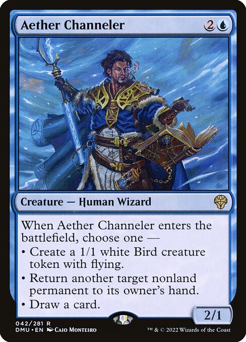 Aether Channeler (DMU 42) [Dominaria United]