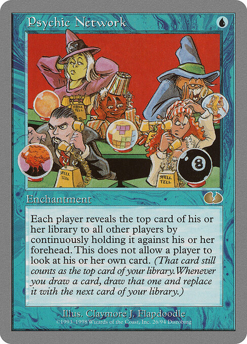 Psychic Network (UGL 26) [Unglued]