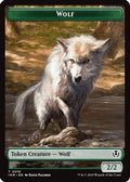 Wolf (0018) // Emblem - Arlinn, Embraces by the Moon Double-Sided Token [Innistrad Remastered Tokens]