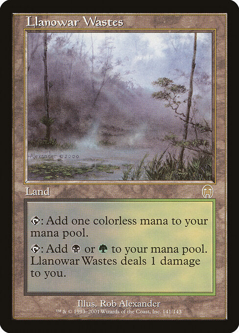 Llanowar Wastes (APC 141) [Apocalypse]