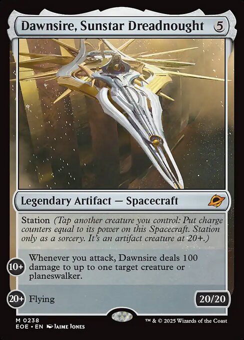 Dawnsire, Sunstar Dreadnought (EOE 238) [Edge of Eternities]