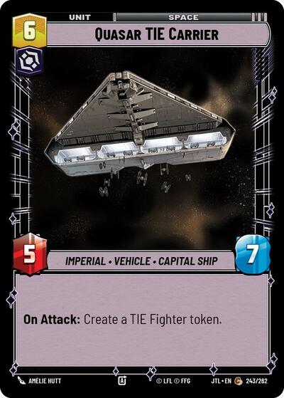 Quasar TIE Carrier (JTL 243/262) [Jump to Lightspeed]