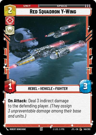 Red Squadron Y Wing (JTL 149/262) [Jump to Lightspeed]