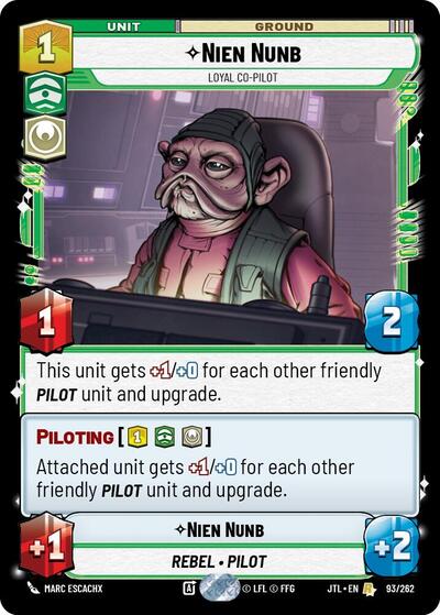 Nien Nunb Loyal Co Pilot (JTL 093/262) [Jump to Lightspeed]