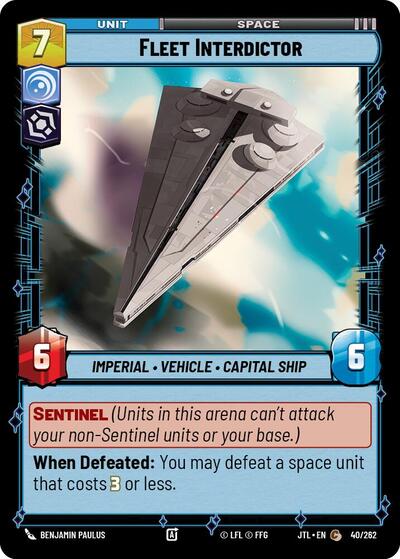 Fleet Interdictor (JTL 040/262) [Jump to Lightspeed]