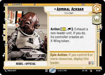 Admiral Ackbar Its A Trap (JTL 016/262) [Jump to Lightspeed]