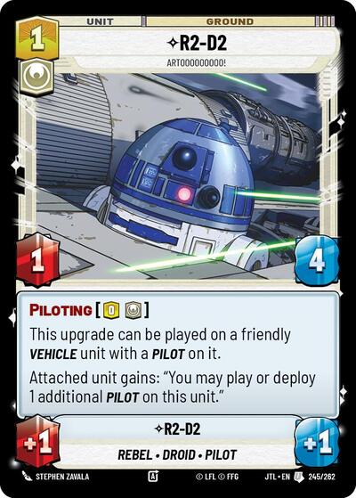 R2 D2 Artooooooooo (JTL 245/262) [Jump to Lightspeed]