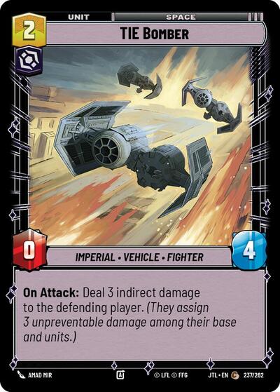 TIE Bomber (JTL 237/262) [Jump to Lightspeed]