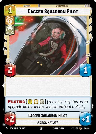 Dagger Squadron Pilot (JTL 196/262) [Jump to Lightspeed]