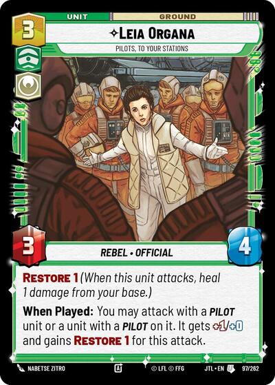 Leia Organa Pilots To Your Stations (JTL 097/262) [Jump to Lightspeed]