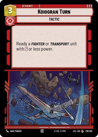 Koiogran Turn (JTL 179/262) [Jump to Lightspeed]