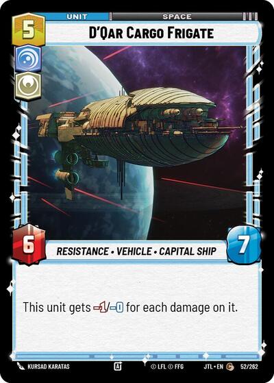 DQar Cargo Frigate (JTL 052/252) [Jump to Lightspeed]