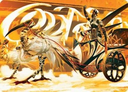Skyseer's Chariot Art Card [Aetherdrift Art Series]