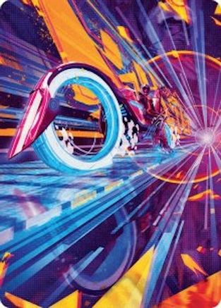Spotcycle Scouter Art Card [Aetherdrift Art Series]