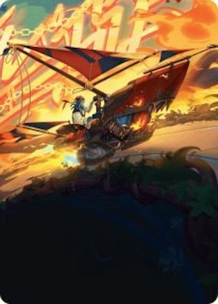 Boosted Sloop Art Card [Aetherdrift Art Series]