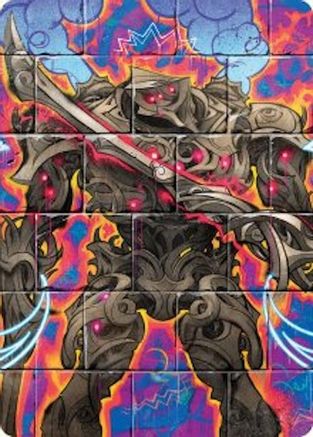 Coalstoke Gearhulk Art Card [Aetherdrift Art Series]