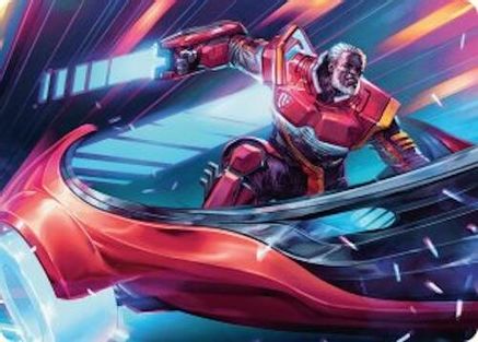 Kolodin, Triumph Caster Art Card [Aetherdrift Art Series]