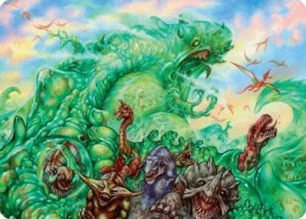 Mimeoplasm, Revered One Art Card [Aetherdrift Art Series]