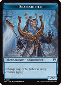 Shapeshifter // Zombie (0003) Double-Sided Token [Aetherdrift Tokens]