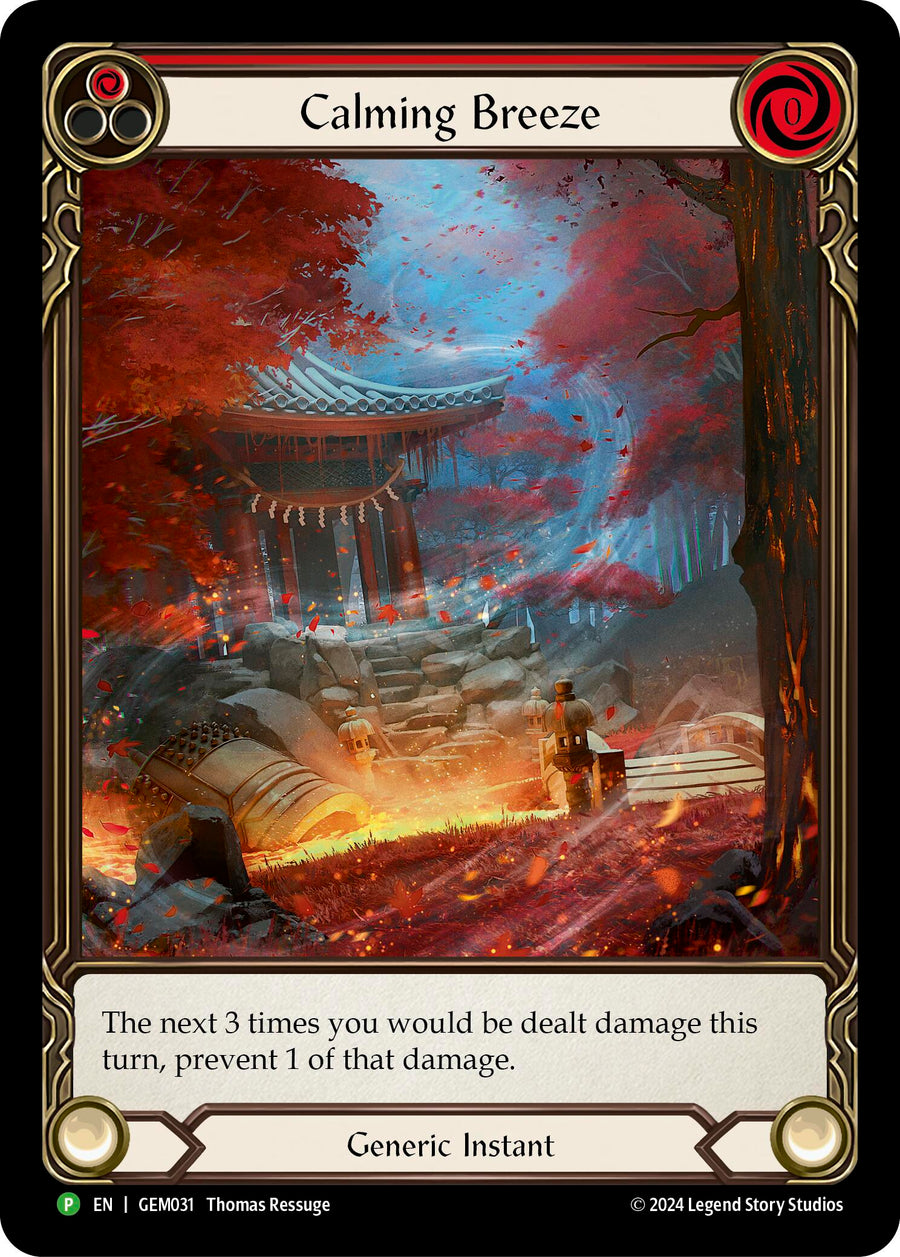 Calming Breeze (Red) [GEM031] (GEM Pack 1)