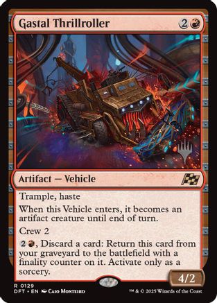 Gastal Thrillroller (Promo Pack) [Aetherdrift Promos]