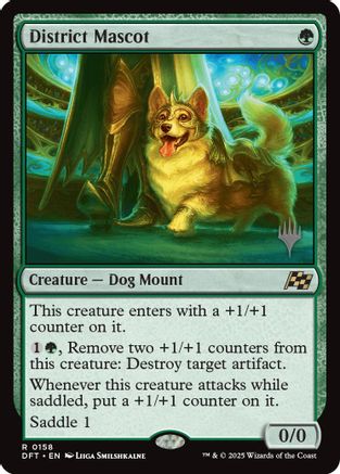 District Mascot (Promo Pack) [Aetherdrift Promos]
