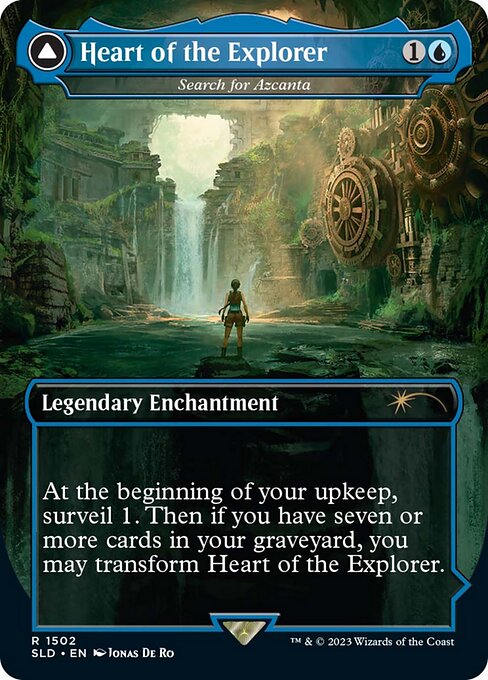 Search for Azcanta // Azcanta, the Sunken Ruin (SLD 1502) [Secret Lair Drop]