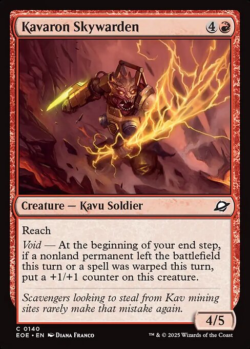 Kavaron Skywarden (EOE 140) [Edge of Eternities]