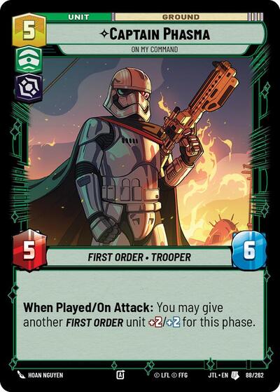 Captain Phasma On My Command (JTL 088/262) [Jump to Lightspeed]