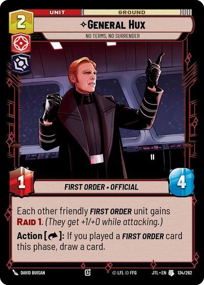 General Hux No Terms No Surrender (JTL 134/262) [Jump to Lightspeed]
