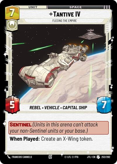 Tantive IV Fleeing the Empire (JTL 252/262) [Jump to Lightspeed]