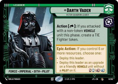 Darth Vader Victor Squadron Leader (JTL 006/262) [Jump to Lightspeed]