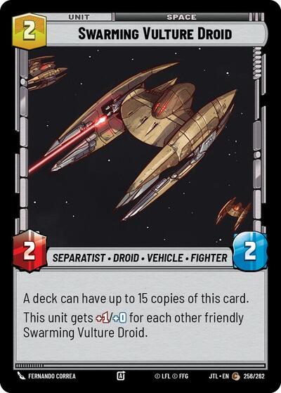Swarming Vulture Droid (JTL 256/262) [Jump to Lightspeed]