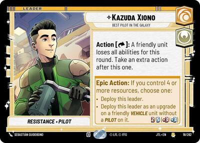Kazuda Xiono Best Pilot in the Galaxy (JTL 018/262) [Jump to Lightspeed]