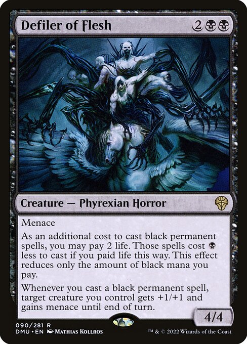 Defiler of Flesh (DMU 90) [Dominaria United]