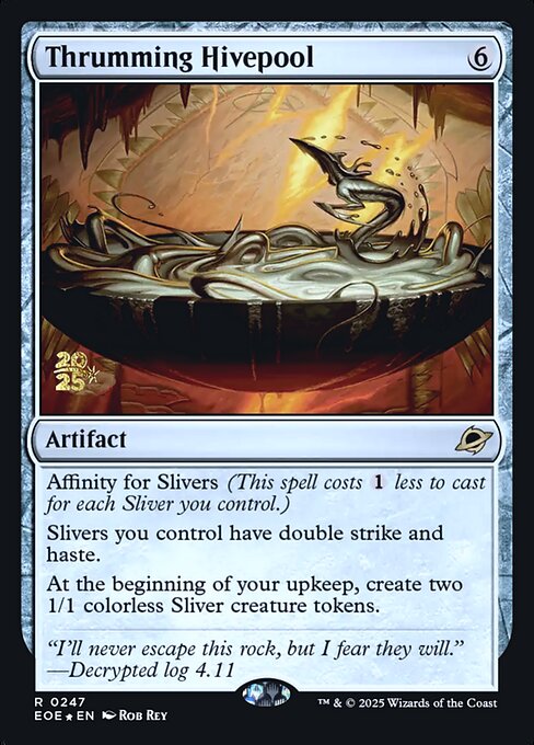 Thrumming Hivepool (PEOE 247s) [Edge of Eternities Promos]