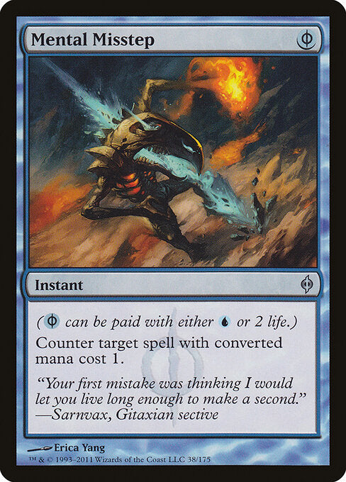 Mental Misstep (NPH 38) [New Phyrexia]
