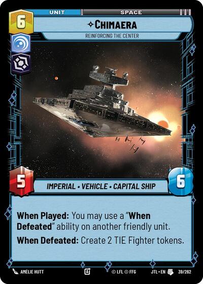 Chimaera Reinforcing the Center (JTL 039/262) [Jump to Lightspeed]