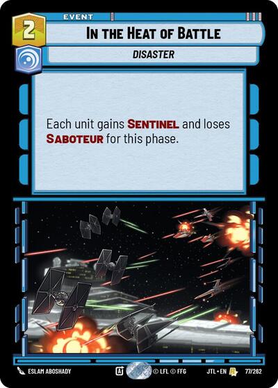 In the Heat of Battle (JTL 077/262) [Jump to Lightspeed]