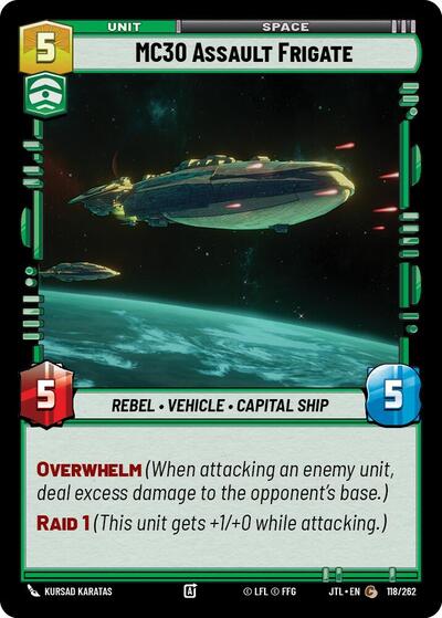 MC30 Assault Frigate (JTL 118/262) [Jump to Lightspeed]