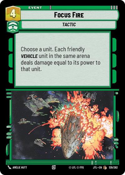 Focus Fire (JTL 129/262) [Jump to Lightspeed]
