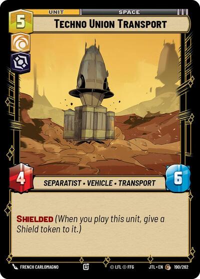 Techno Union Transport (JTL 190/262) [Jump to Lightspeed]