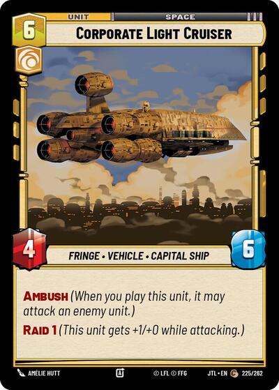Corporate Light Cruiser (JTL 225/262) [Jump to Lightspeed]