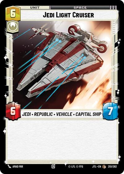 Jedi Light Cruiser (JTL 251/262) [Jump to Lightspeed]