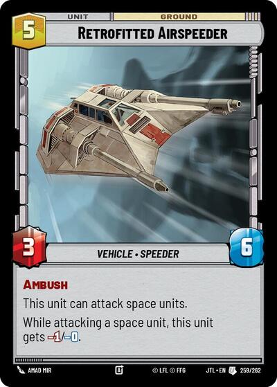 Retrofitted Airspeeder (JTL 259/262) [Jump to Lightspeed]