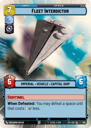 Fleet Interdictor (302) (Hyperspace) (302) [Jump to Lightspeed]