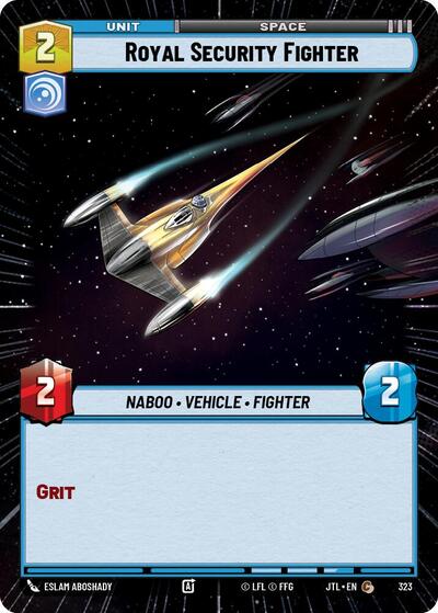 Royal Security Fighter Hyperspace (JTL 323) [Jump to Lightspeed]