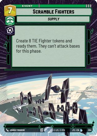 Scramble Fighters (354) (Hyperspace) (354) [Jump to Lightspeed]