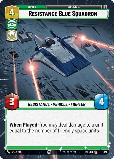 Resistance Blue Squadron Hyperspace (JTL 364) [Jump to Lightspeed]