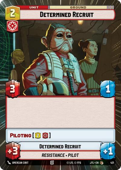 Determined Recruit Hyperspace (JTL 421) [Jump to Lightspeed]
